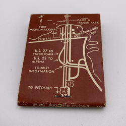 Audies Restaurant (Downings Restaurant) - Matchbook (newer photo)